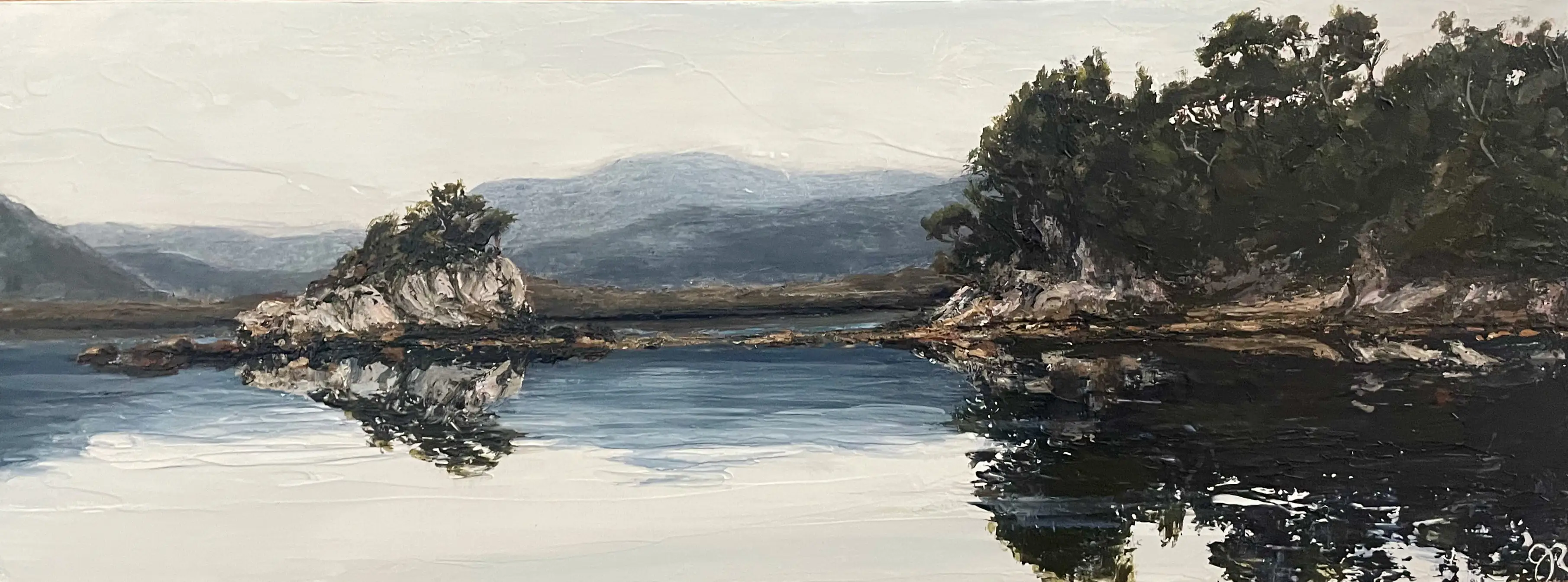 Tidal Connections 15x40cm Jennifer Riddle