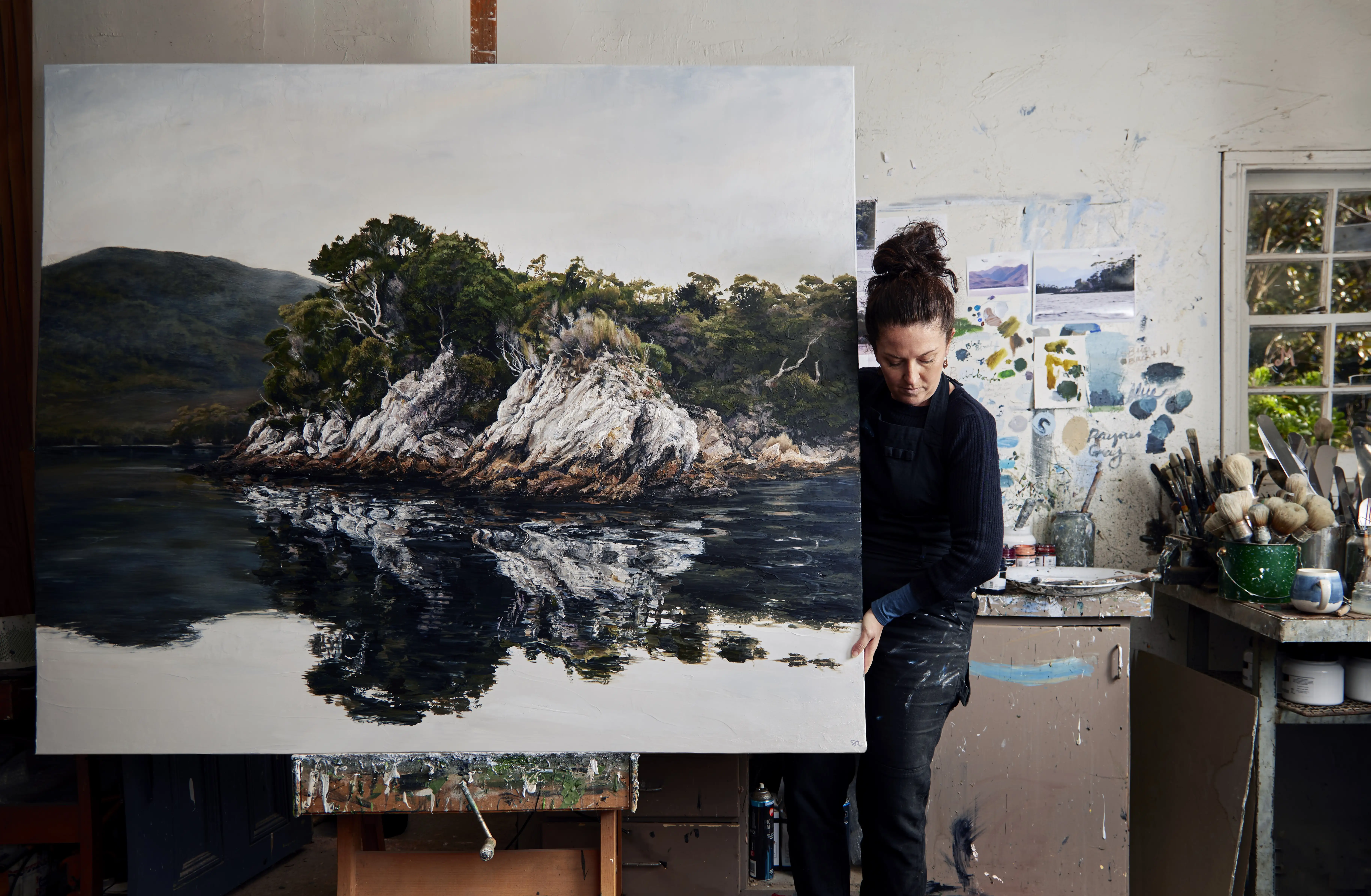 Jennifer Riddle studio image by Jules Wilson Haines