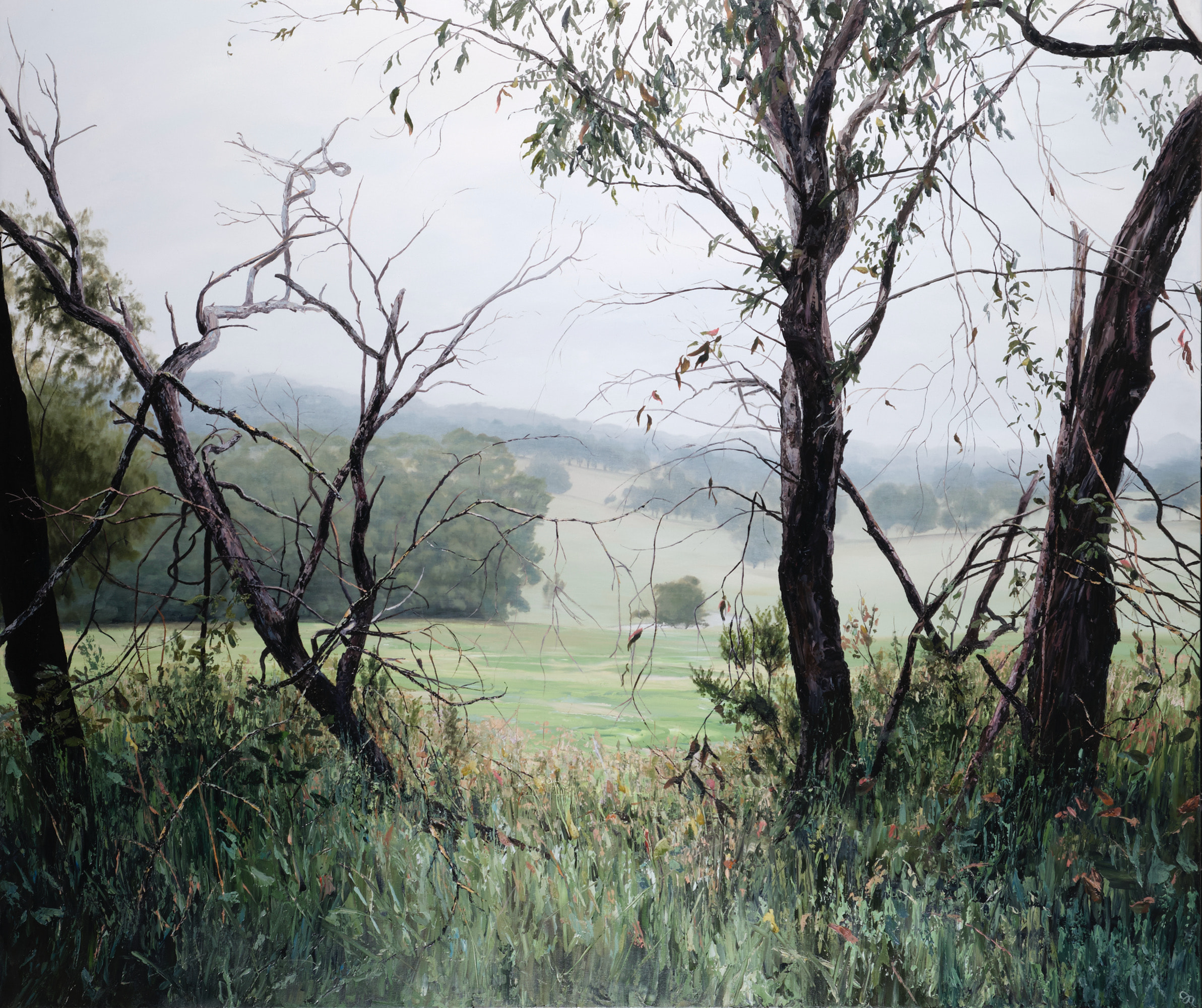 Jennifer Riddle's painting 'Reverie' 2021