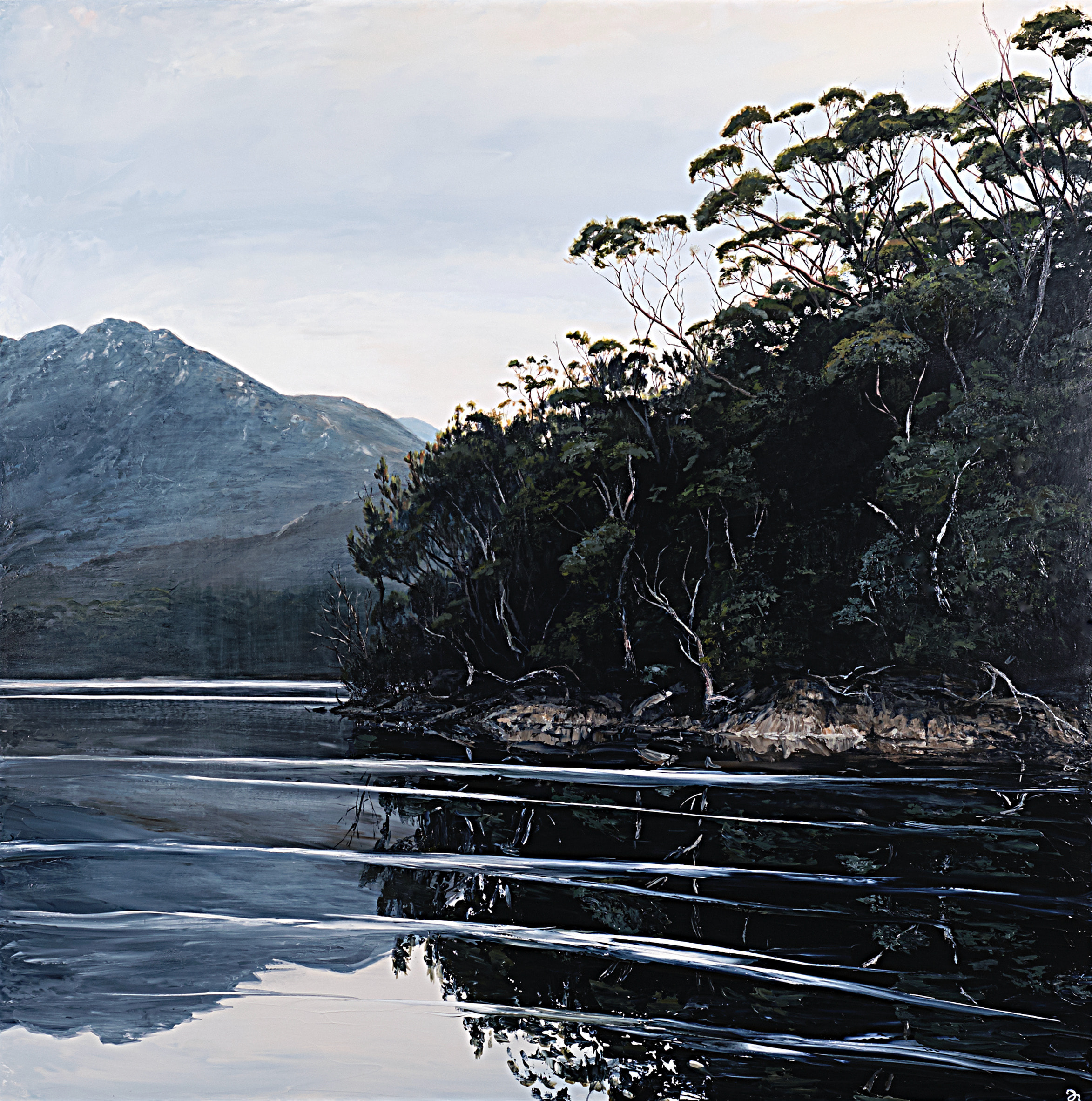 Jennifer Riddle's painting 'Eventide' 2021